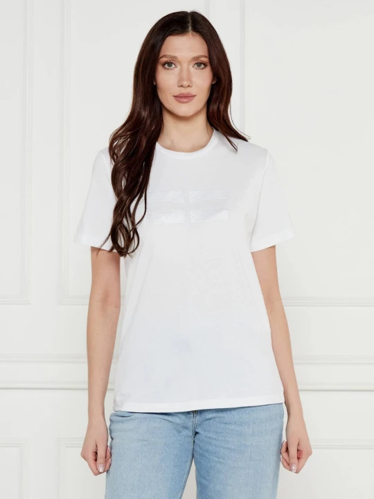 Zdjęcie produktu Elisabetta Franchi T-shirt | Regular Fit biały