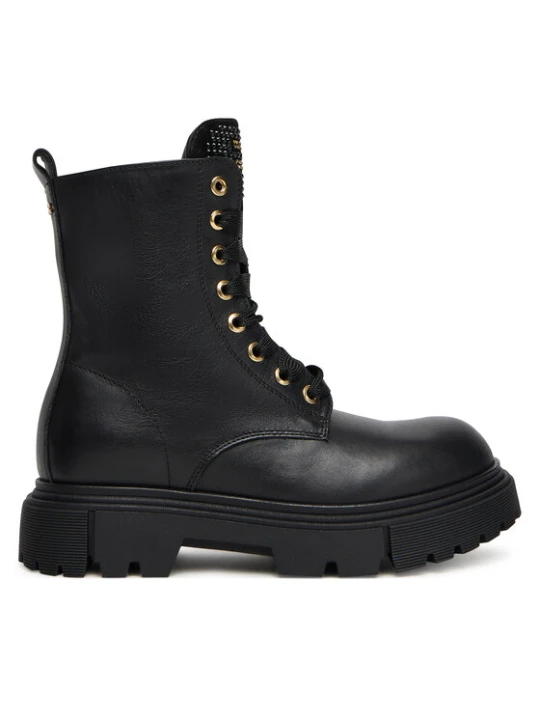 Zdjęcie produktu Elisabetta Franchi Trapery Lace-Up Bootie F4A5-E0411-1251 D Czarny