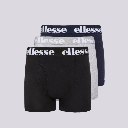 Zdjęcie produktu Ellesse Bokserki Hali 3Pk Boxers Blk / grey / navy