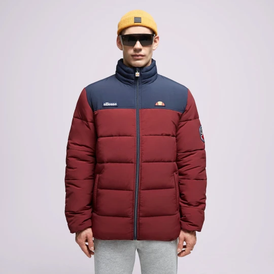 Zdjęcie produktu Ellesse Kurtka Zimowa Nebula Brgnd/navy Padded Jacket bordowy
