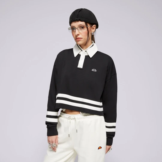 Zdjęcie produktu Ellesse Polo Sombra Cropped Rugby Top Blk czarny