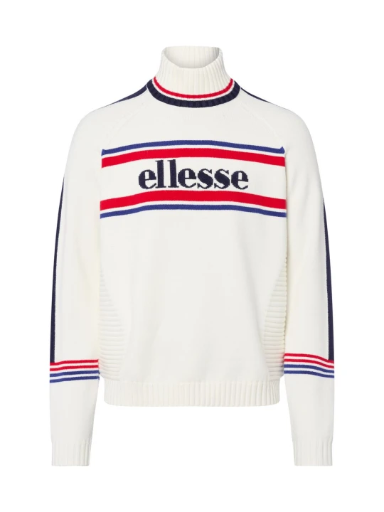 Zdjęcie produktu ellesse Sweter z haftem - Pellini Mężczyźni biały | czerwony | niebieski