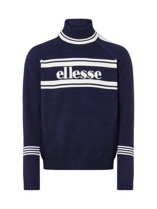 Zdjęcie produktu ellesse Sweter z haftem - Pellini Mężczyźni niebieski | biały