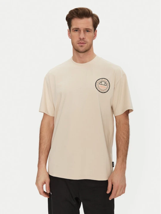 Zdjęcie produktu Ellesse T-Shirt Duomo SHZ21889 Beżowy Relaxed Fit