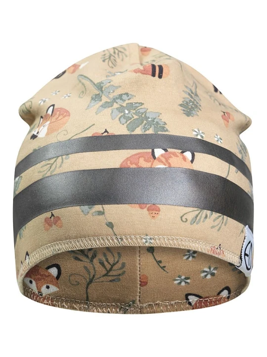 Zdjęcie produktu Elodie Details Czapka beanie w kolorze antracytowo-beżowym rozmiar: 46-48 cm
