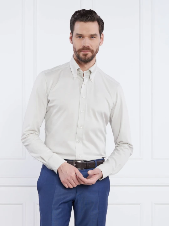 Zdjęcie produktu Emanuel Berg Koszula | Slim Fit beżowy