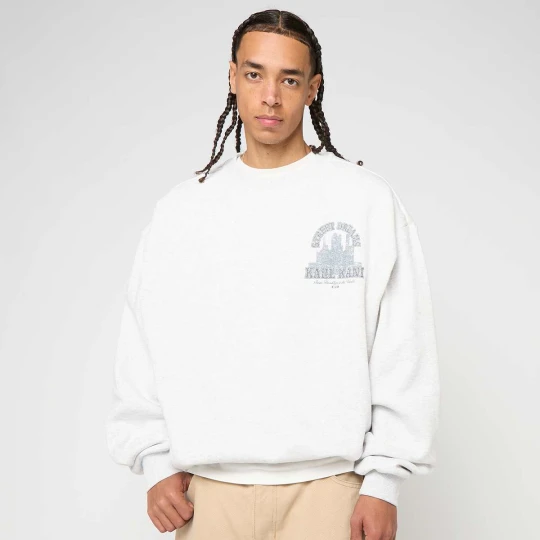 Zdjęcie produktu Emblem Oversized Crew Karl Kani szary