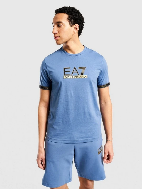 Zdjęcie produktu Emporio Armani 7 T-Shirt Graphic niebieski