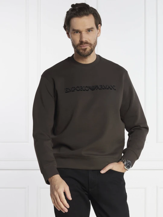 Zdjęcie produktu Emporio Armani Bluza | Comfort fit brązowy
