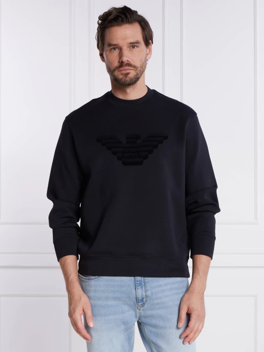 Zdjęcie produktu Emporio Armani Bluza | Comfort fit granatowy