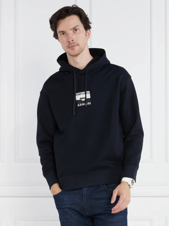 Zdjęcie produktu Emporio Armani Bluza | Regular Fit granatowy