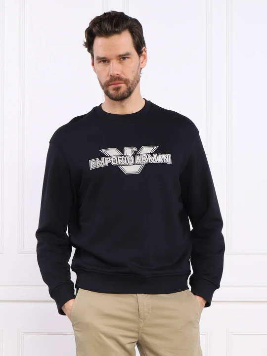 Zdjęcie produktu Emporio Armani Bluza | Regular Fit granatowy