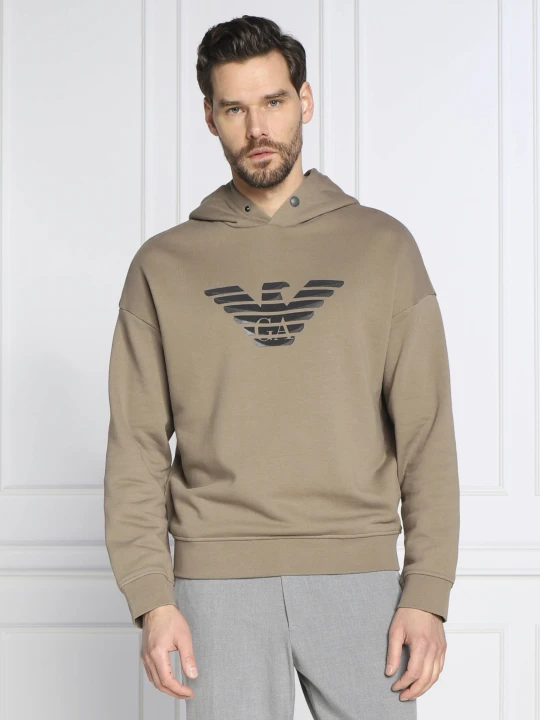 Zdjęcie produktu Emporio Armani Bluza | Regular Fit brązowy