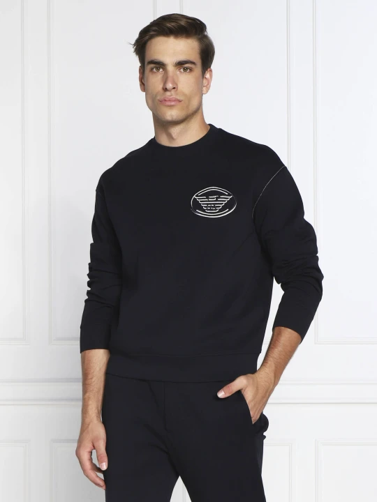 Zdjęcie produktu Emporio Armani Bluza | Regular Fit granatowy