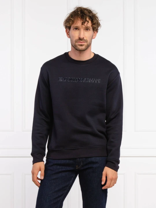Zdjęcie produktu Emporio Armani Bluza | Regular Fit granatowy