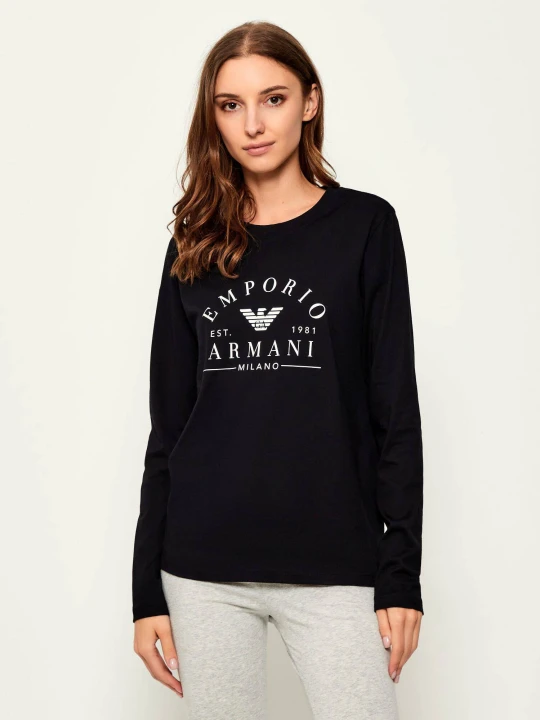Zdjęcie produktu Emporio Armani Bluzka | Regular Fit czarny