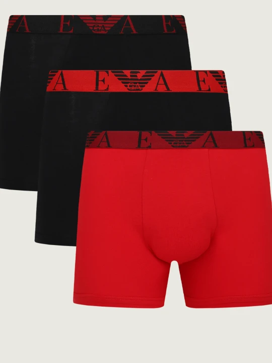 Zdjęcie produktu Emporio Armani Bokserki 3-pack czerwony