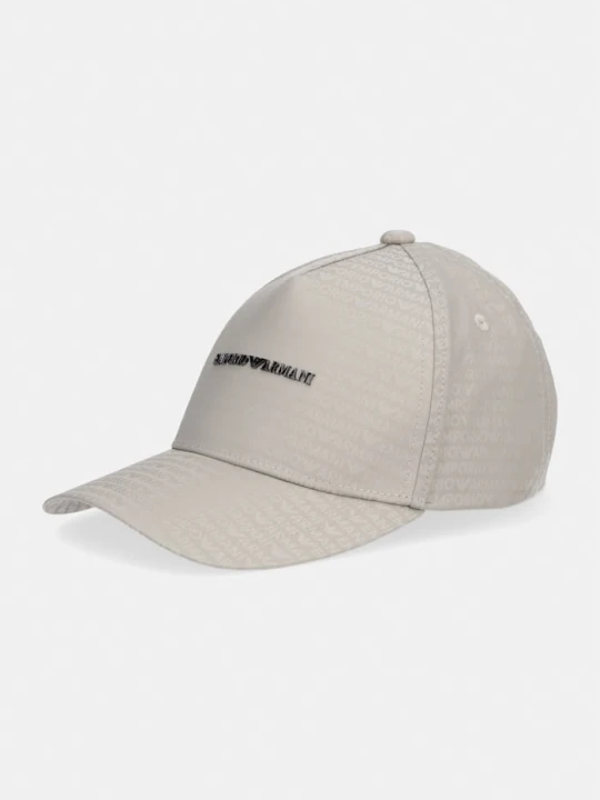 Zdjęcie produktu Emporio Armani czapka z daszkiem beżowy