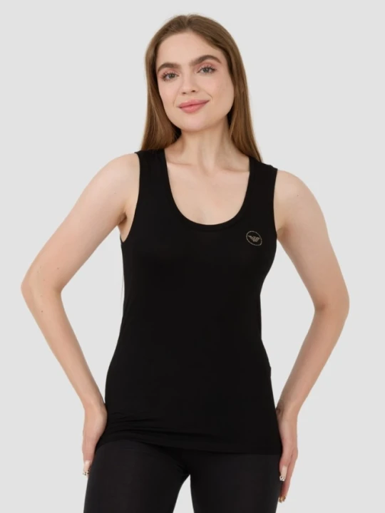 Zdjęcie produktu EMPORIO ARMANI Czarny damski top, Rozmiar XS