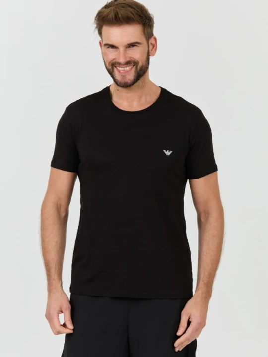 Zdjęcie produktu EMPORIO ARMANI Czarny męski t-shirt basique, Rozmiar XL