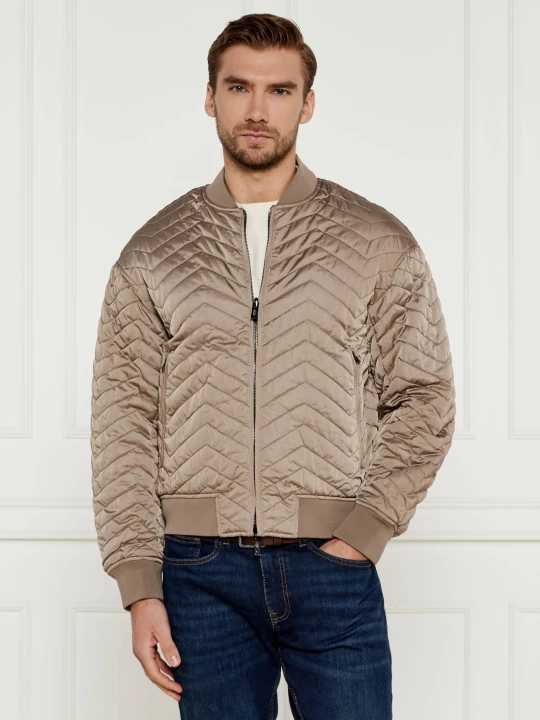Zdjęcie produktu Emporio Armani Dwustronna kurtka | Regular Fit beżowy