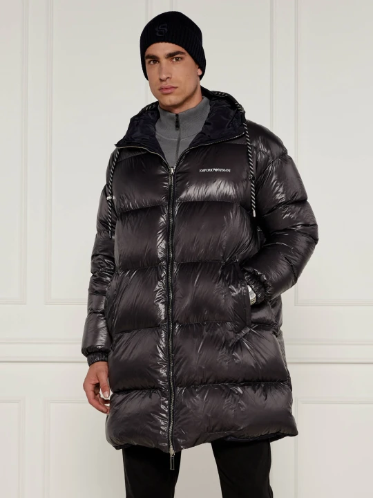 Zdjęcie produktu Emporio Armani Dwustronna puchowa kurtka GIACCA PIUMINO | Regular Fit granatowy