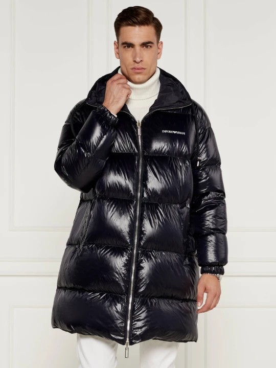 Zdjęcie produktu Emporio Armani Dwustronna puchowa kurtka GIACCA PIUMINO | Regular Fit czarny