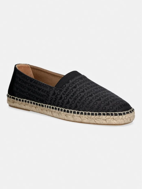 Zdjęcie produktu Emporio Armani espadryle męskie czarny