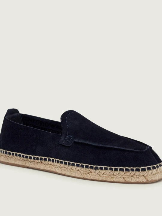 Zdjęcie produktu Emporio Armani Espadryle | zamsz granatowy