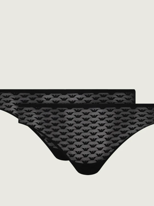 Zdjęcie produktu Emporio Armani Figi 2-pack czarny