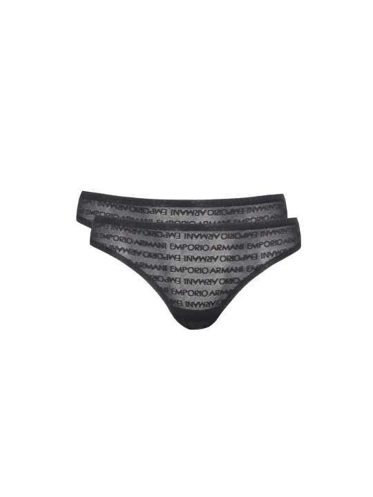 Zdjęcie produktu Emporio Armani Figi brazylijskie 2-pack czarny