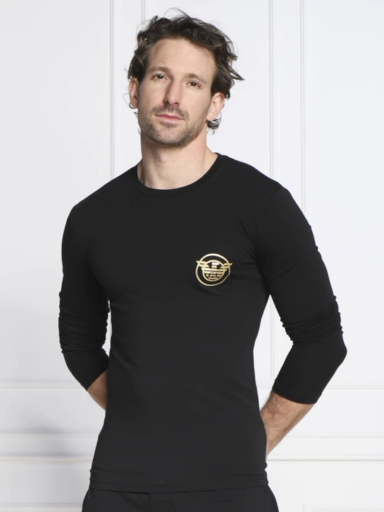 Zdjęcie produktu Emporio Armani Góra od piżamy | Slim Fit czarny