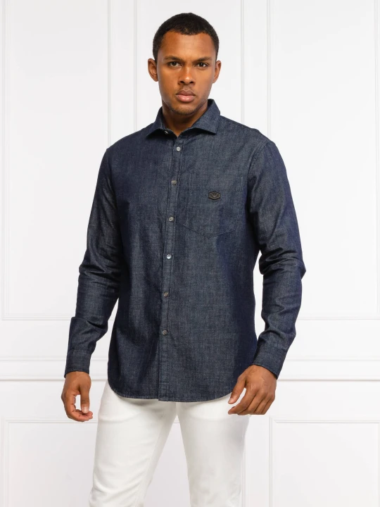 Zdjęcie produktu Emporio Armani Jeansowa koszula | Regular Fit granatowy