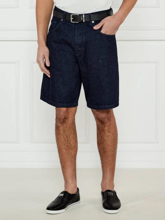 Zdjęcie produktu Emporio Armani Jeansowe szorty | Regular Fit granatowy