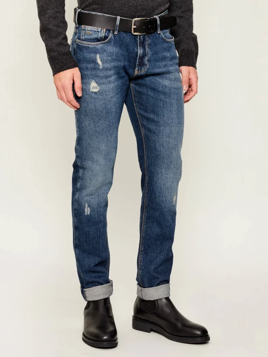 Zdjęcie produktu Emporio Armani Jeansy j06 | Slim Fit granatowy