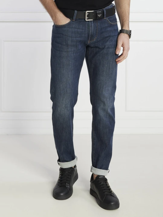 Zdjęcie produktu Emporio Armani Jeansy j06 | Slim Fit granatowy