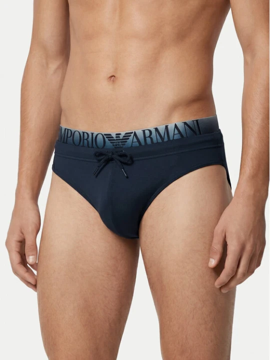 Zdjęcie produktu Emporio Armani Kąpielówki EM000582 AF20432 UB102 Granatowy