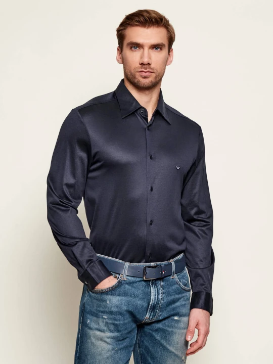 Zdjęcie produktu Emporio Armani Koszula | Slim Fit granatowy
