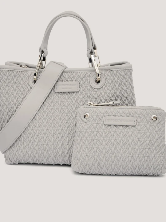 Zdjęcie produktu Emporio Armani Kuferek + saszetka szary