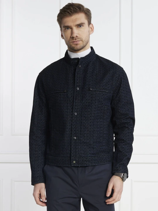 Zdjęcie produktu Emporio Armani Kurtka jeansowa BLOUSON | Regular Fit granatowy