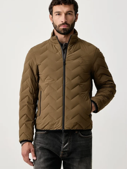 Zdjęcie produktu Emporio Armani kurtka puchowa męska zielony