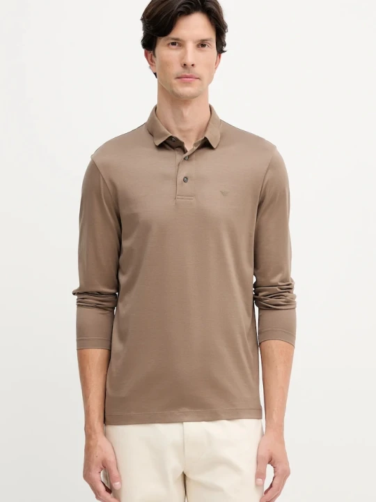 Zdjęcie produktu Emporio Armani longsleeve brązowy