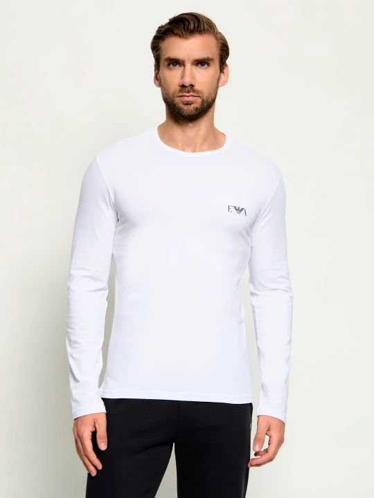 Zdjęcie produktu Emporio Armani Longsleeve | Regular Fit biały