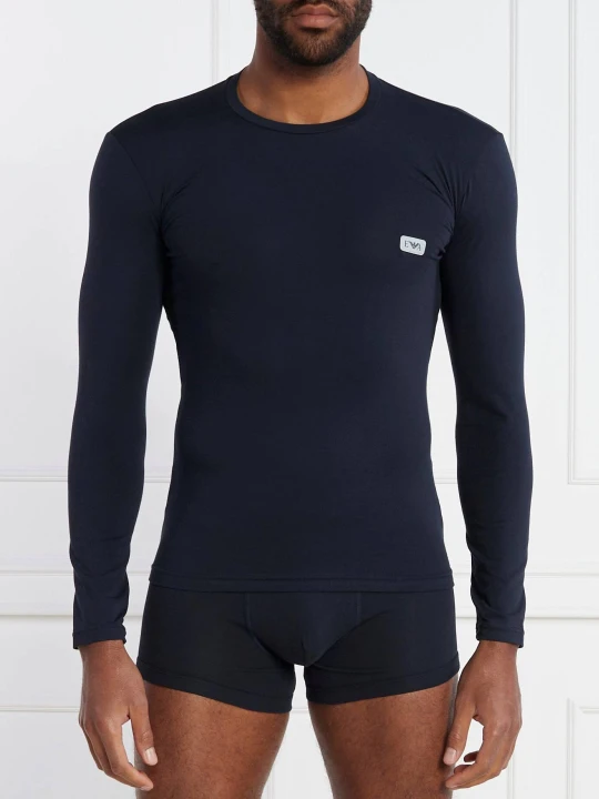 Zdjęcie produktu Emporio Armani Longsleeve | Slim Fit granatowy