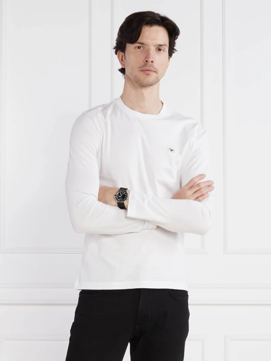 Zdjęcie produktu Emporio Armani Longsleeve | Slim Fit biały