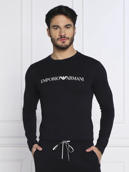 Zdjęcie produktu Emporio Armani Longsleeve | Slim Fit granatowy