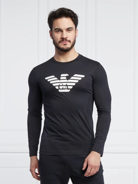 Zdjęcie produktu Emporio Armani Longsleeve | Slim Fit granatowy