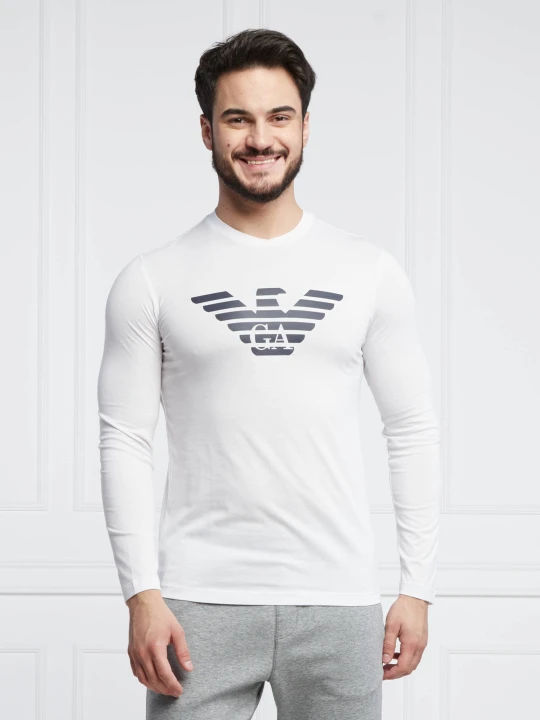 Zdjęcie produktu Emporio Armani Longsleeve | Slim Fit biały