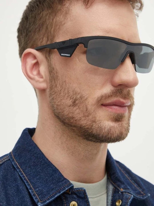 Zdjęcie produktu Emporio Armani okulary przeciwsłoneczne czarny
