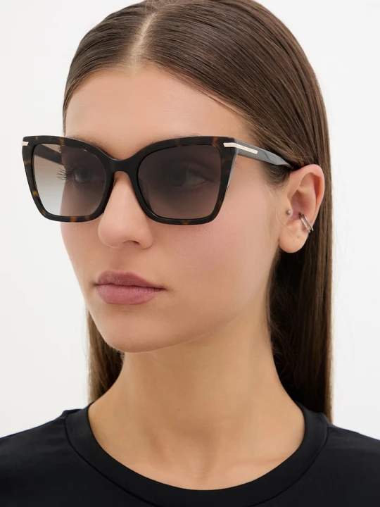 Zdjęcie produktu Emporio Armani okulary przeciwsłoneczne damskie brązowy